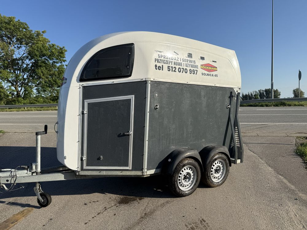 BOECKMANN Böckmann Duo R 2012r kat B 1200kgDMC - Прицеп-коневоз: фото 3 BOECKMANN Böckmann Duo R 2012r kat B 1200kgDMC - Прицеп-коневоз: фото 3