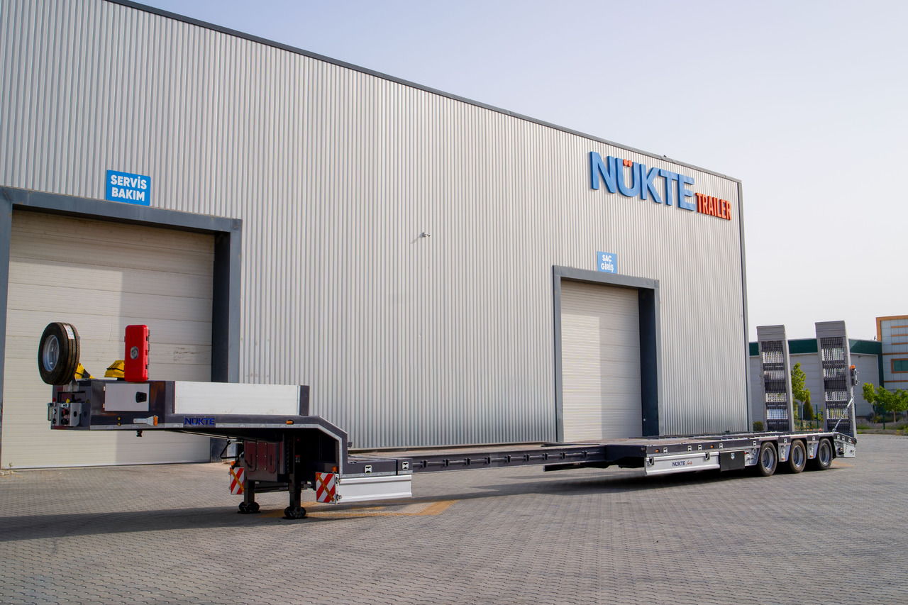 Nükte Trailer 3 Axle Extendable Lowbed Semi-Trailer - Низкорамный полуприцеп: фото 1 Nükte Trailer 3 Axle Extendable Lowbed Semi-Trailer - Низкорамный полуприцеп: фото 1