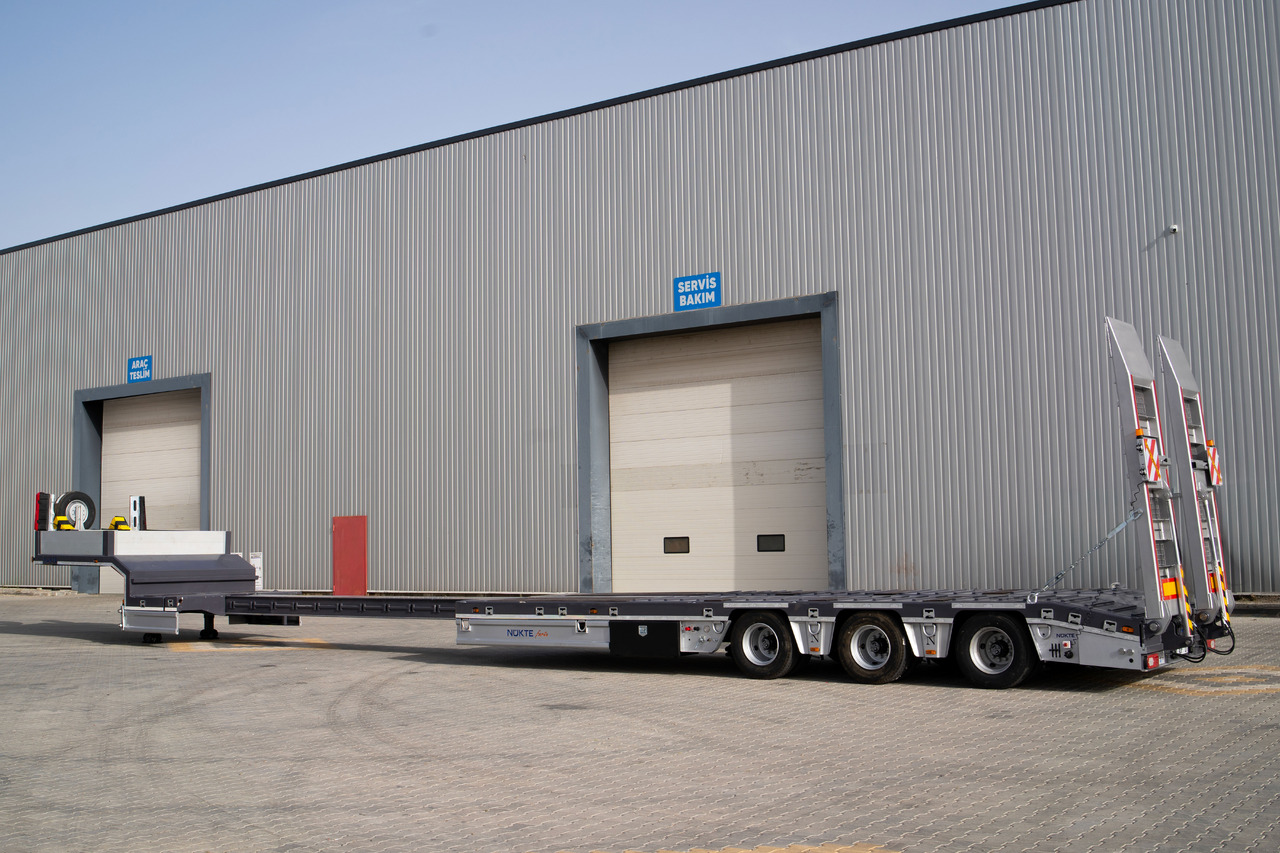 Nükte Trailer 3 Axle Extendable Lowbed Semi-Trailer - Низкорамный полуприцеп: фото 4 Nükte Trailer 3 Axle Extendable Lowbed Semi-Trailer - Низкорамный полуприцеп: фото 4