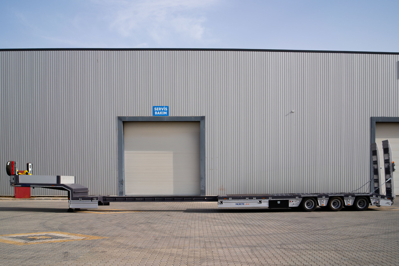 Nükte Trailer 3 Axle Extendable Lowbed Semi-Trailer - Низкорамный полуприцеп: фото 2 Nükte Trailer 3 Axle Extendable Lowbed Semi-Trailer - Низкорамный полуприцеп: фото 2