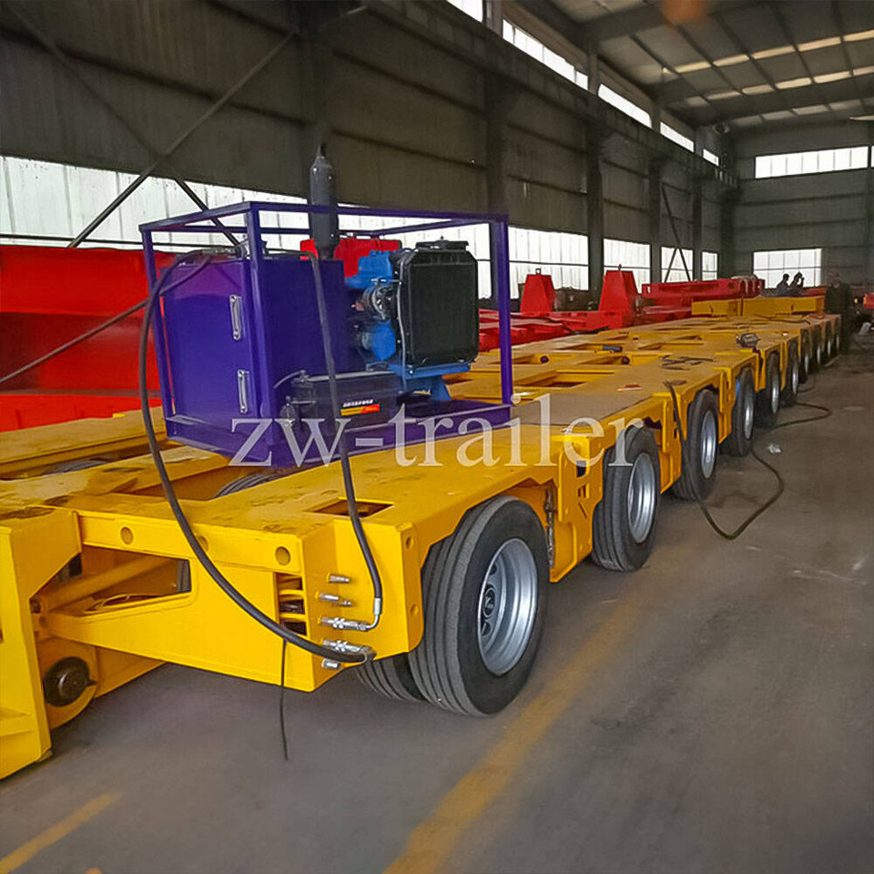 Multi axle Modular Transporter trailer - Низкорамный полуприцеп: фото 4 Multi axle Modular Transporter trailer - Низкорамный полуприцеп: фото 4
