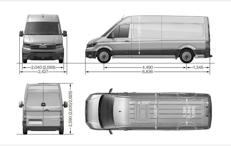 MAN TGE L4H3 MAN TGE L4H3 - Цельнометаллический фургон: фото 1 MAN TGE L4H3 MAN TGE L4H3 - Цельнометаллический фургон: фото 1