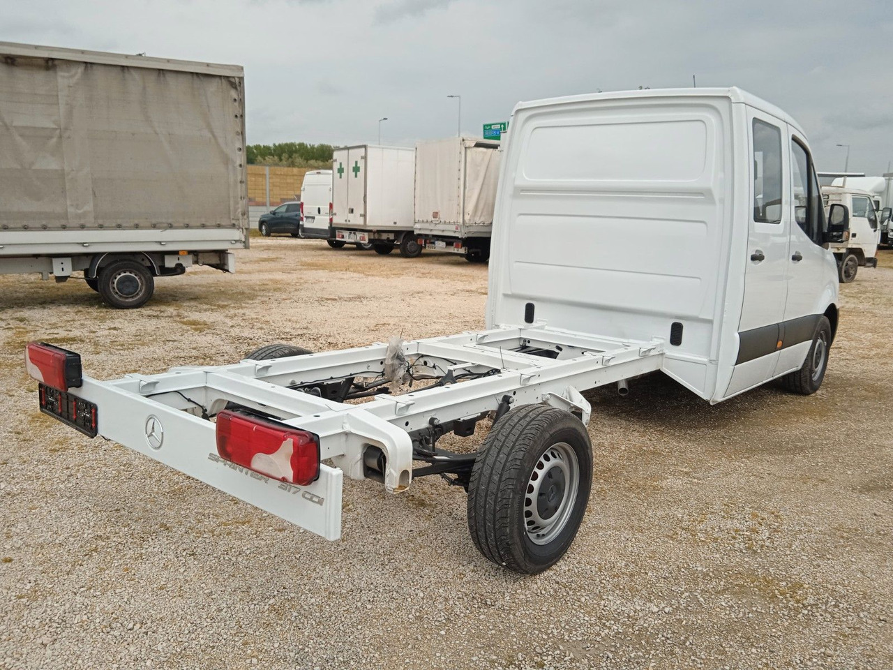 Mercedes-Benz 317 CDI Doka Pritsche - Малотоннажный бортовой грузовик, Грузопассажирский фургон: фото 2 Mercedes-Benz 317 CDI Doka Pritsche - Малотоннажный бортовой грузовик, Грузопассажирский фургон: фото 2
