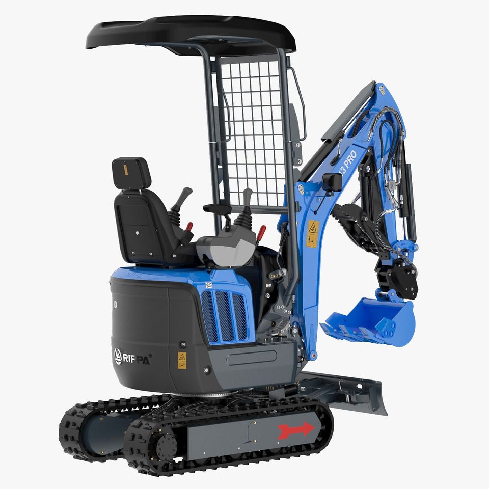 Rippa R13 Pro Kubota - Мини-экскаватор: фото 4 Rippa R13 Pro Kubota - Мини-экскаватор: фото 4