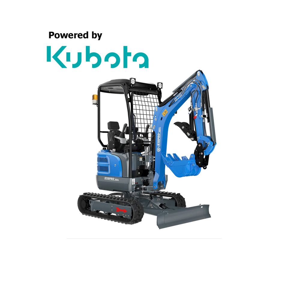 Rippa R18 Pro Kubota - Мини-экскаватор: фото 1 Rippa R18 Pro Kubota - Мини-экскаватор: фото 1