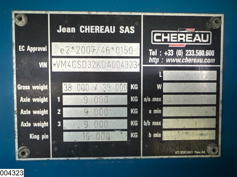 Chereau Koel vries Carrier Vector 1550 - Полуприцеп-рефрижератор: фото 4 Chereau Koel vries Carrier Vector 1550 - Полуприцеп-рефрижератор: фото 4