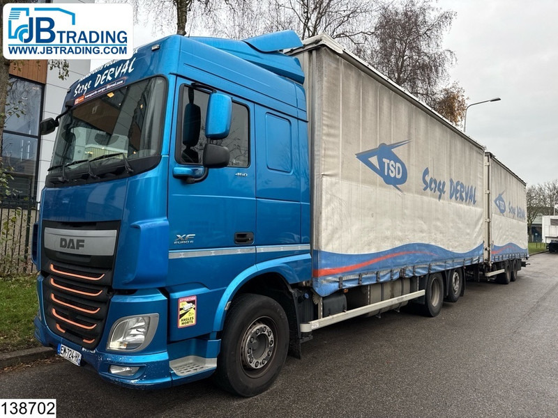 DAF XF 460 6x2, EURO 6, Combi, Standairco, 119 m3 - Тентованный грузовик: фото 1 DAF XF 460 6x2, EURO 6, Combi, Standairco, 119 m3 - Тентованный грузовик: фото 1