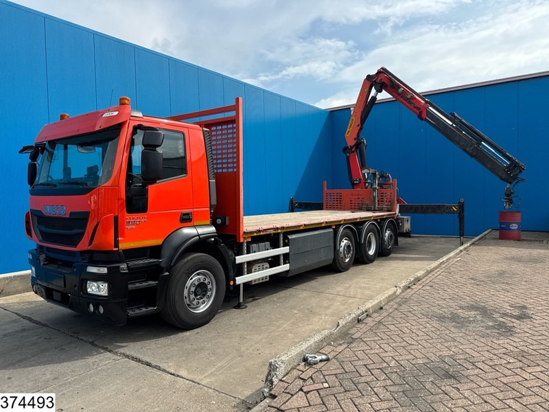 Iveco Stralis 330 CNG 8x2, CNG, Palfinger, Remote, 92.000KM - Грузовик бортовой/ Платформа, Автоманипулятор: фото 2 Iveco Stralis 330 CNG 8x2, CNG, Palfinger, Remote, 92.000KM - Грузовик бортовой/ Платформа, Автоманипулятор: фото 2