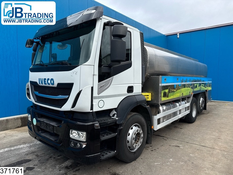 Iveco Stralis 460 6x2, EURO 6, 15,900 litres, Milk, Retarder, Lenk - Грузовик-цистерна: фото 1 Iveco Stralis 460 6x2, EURO 6, 15,900 litres, Milk, Retarder, Lenk - Грузовик-цистерна: фото 1