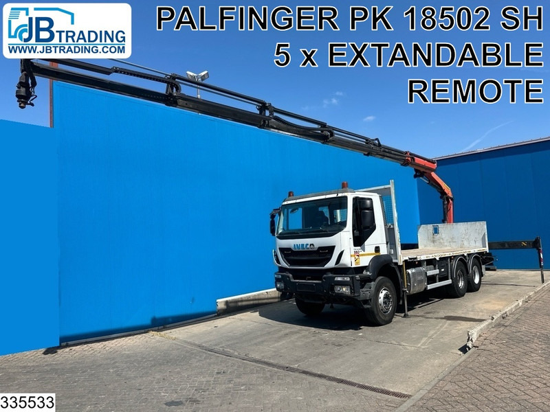 Iveco Trakker 360 6X4, EURO 6, Palfinger, Remote - Грузовик бортовой/ Платформа, Автоманипулятор: фото 1 Iveco Trakker 360 6X4, EURO 6, Palfinger, Remote - Грузовик бортовой/ Платформа, Автоманипулятор: фото 1