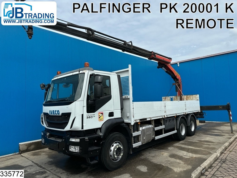 Iveco Trakker 360 6X4, EURO 6, Palfinger, Retarder, Steel suspension - Грузовик бортовой/ Платформа, Автоманипулятор: фото 1 Iveco Trakker 360 6X4, EURO 6, Palfinger, Retarder, Steel suspension - Грузовик бортовой/ Платформа, Автоманипулятор: фото 1