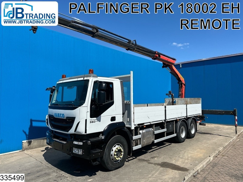 Iveco Trakker 360 6X4, EURO 6, Steel suspension, Palfinger - Грузовик бортовой/ Платформа, Автоманипулятор: фото 1 Iveco Trakker 360 6X4, EURO 6, Steel suspension, Palfinger - Грузовик бортовой/ Платформа, Автоманипулятор: фото 1