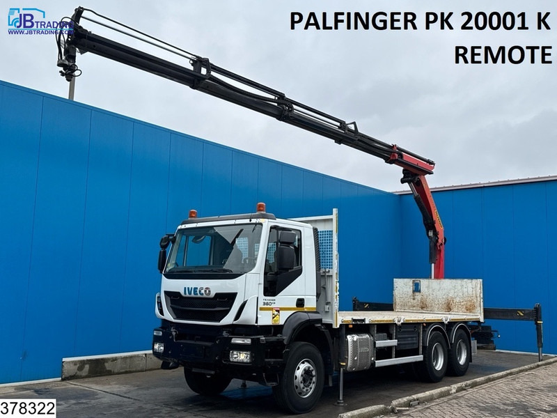Iveco Trakker 360 6x4, EURO 6, Palfinger, Remote, Steel suspenion - Грузовик бортовой/ Платформа, Автоманипулятор: фото 1 Iveco Trakker 360 6x4, EURO 6, Palfinger, Remote, Steel suspenion - Грузовик бортовой/ Платформа, Автоманипулятор: фото 1