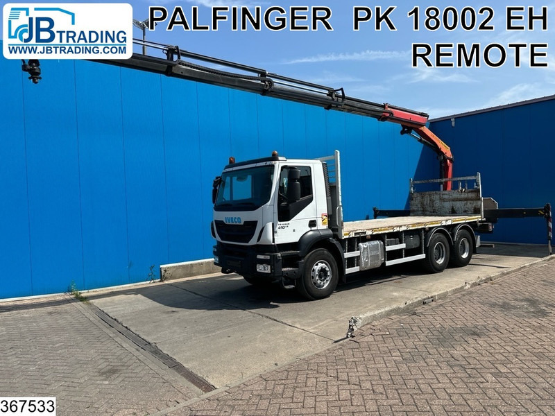 Iveco Trakker 410 6X4, EURO 6, Steel suspension, Retarder - Грузовик бортовой/ Платформа, Автоманипулятор: фото 1 Iveco Trakker 410 6X4, EURO 6, Steel suspension, Retarder - Грузовик бортовой/ Платформа, Автоманипулятор: фото 1