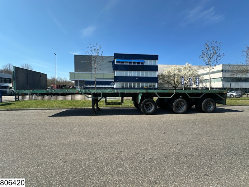 Kennis open laadbak 2x steering axle - Полуприцеп бортовой/ Платформа: фото 2 Kennis open laadbak 2x steering axle - Полуприцеп бортовой/ Платформа: фото 2