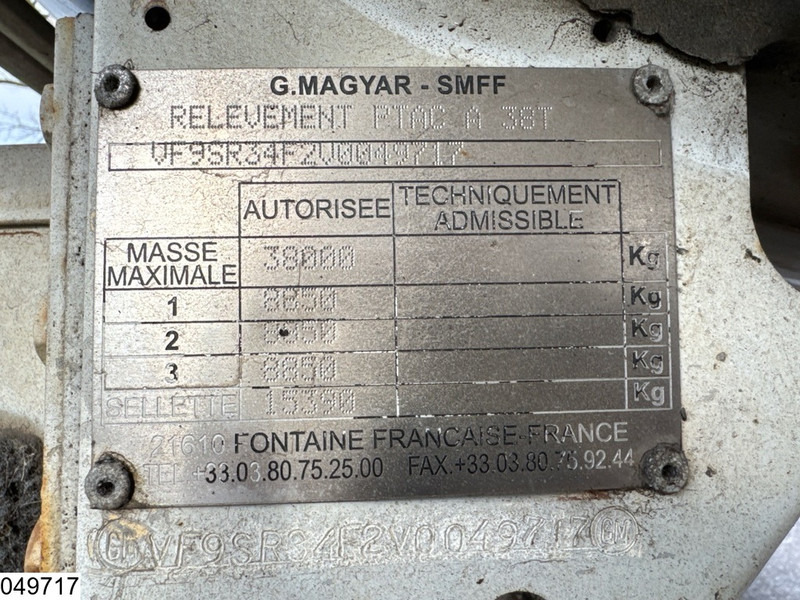 Magyar Bitum 30.000 Liter, 1 Compartment - Полуприцеп-цистерна: фото 4 Magyar Bitum 30.000 Liter, 1 Compartment - Полуприцеп-цистерна: фото 4