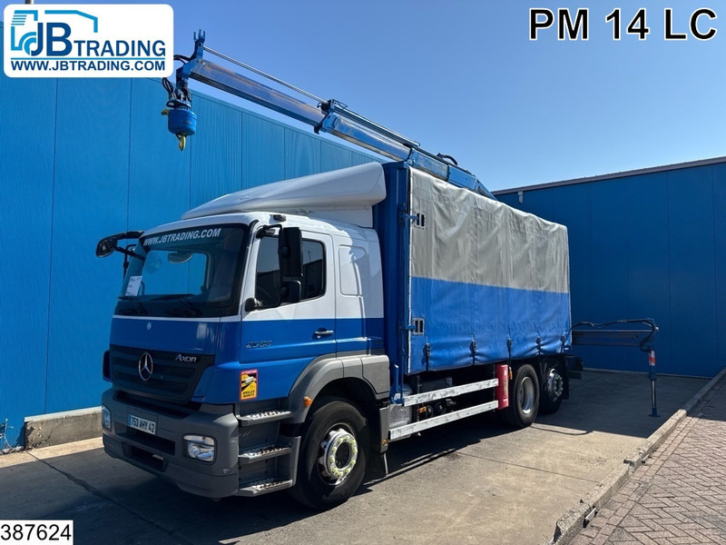 Mercedes-Benz Axor 2533 6X2, PM, Remote - Грузовик бортовой/ Платформа, Автоманипулятор: фото 1 Mercedes-Benz Axor 2533 6X2, PM, Remote - Грузовик бортовой/ Платформа, Автоманипулятор: фото 1