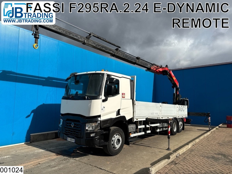 Renault C 380 EURO 6, Fassi, Remote - Грузовик бортовой/ Платформа, Автоманипулятор: фото 1 Renault C 380 EURO 6, Fassi, Remote - Грузовик бортовой/ Платформа, Автоманипулятор: фото 1