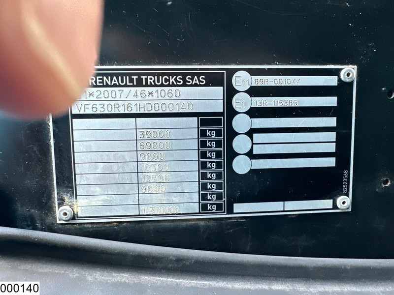 Renault C 430 8X4, EURO 6, HIAB, Remote - Грузовик бортовой/ Платформа, Автоманипулятор: фото 5 Renault C 430 8X4, EURO 6, HIAB, Remote - Грузовик бортовой/ Платформа, Автоманипулятор: фото 5