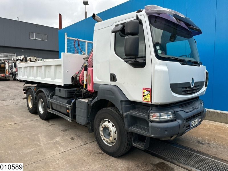 Renault Kerax 430 Dxi 6x4, EURO 5, Leaf spring suspension, Fassi - Самосвал, Автоманипулятор: фото 3 Renault Kerax 430 Dxi 6x4, EURO 5, Leaf spring suspension, Fassi - Самосвал, Автоманипулятор: фото 3
