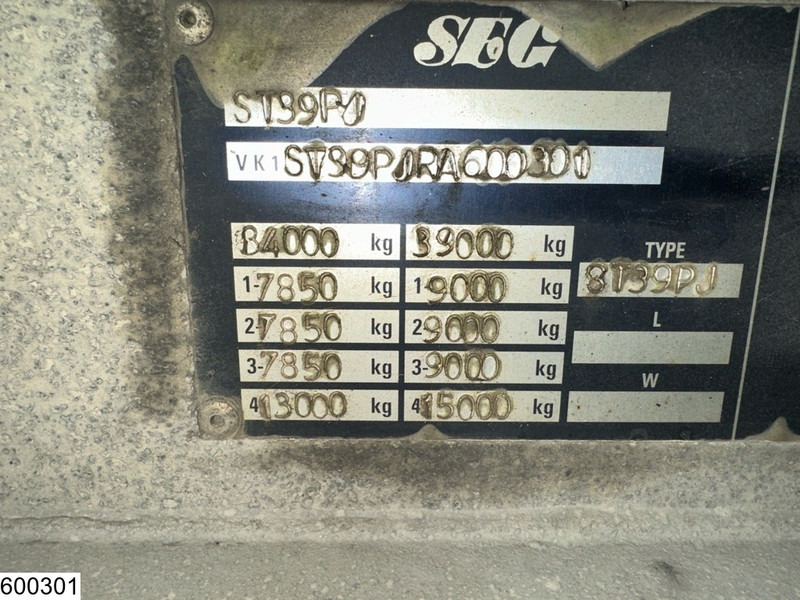 Samro gesloten bak - Полуприцеп-фургон: фото 4 Samro gesloten bak - Полуприцеп-фургон: фото 4