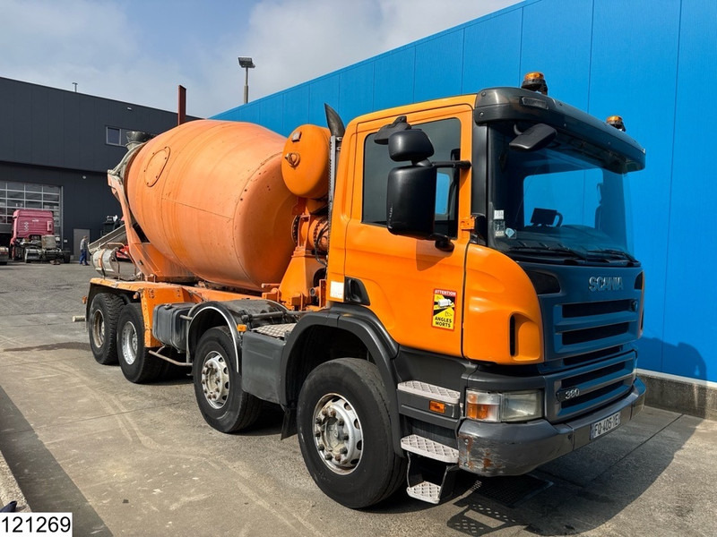 Scania P 380 8X4, Manual, Steel suspension, Stetter 8M3 - Автобетоносмеситель: фото 3 Scania P 380 8X4, Manual, Steel suspension, Stetter 8M3 - Автобетоносмеситель: фото 3