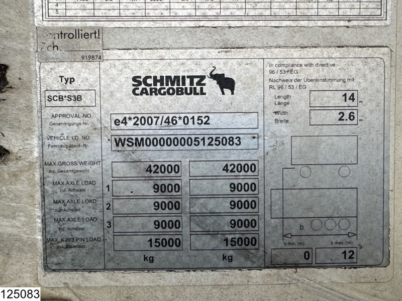 Schmitz Cargobull Koel vries Thermoking SLX E SPECTRUM, 2 Cooling units - Полуприцеп-рефрижератор: фото 4 Schmitz Cargobull Koel vries Thermoking SLX E SPECTRUM, 2 Cooling units - Полуприцеп-рефрижератор: фото 4