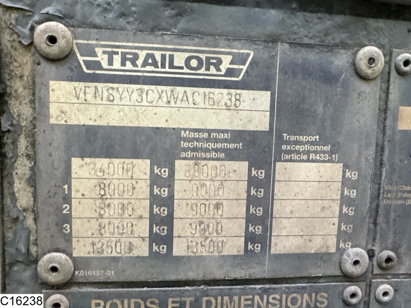 Trailor Fuel 40078 Litres, 9 Compartments - Полуприцеп-цистерна: фото 4 Trailor Fuel 40078 Litres, 9 Compartments - Полуприцеп-цистерна: фото 4