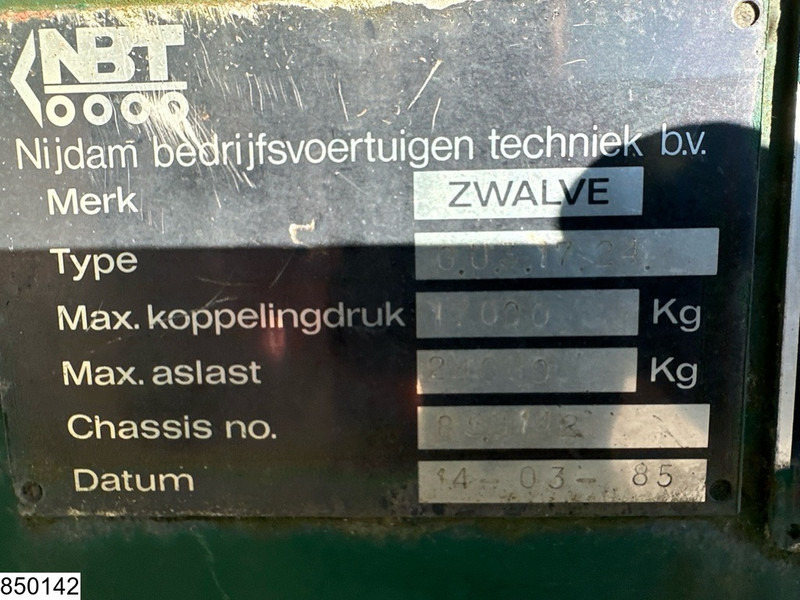 Zwalve open laadbak 41.000 KG - Полуприцеп бортовой/ Платформа: фото 5 Zwalve open laadbak 41.000 KG - Полуприцеп бортовой/ Платформа: фото 5