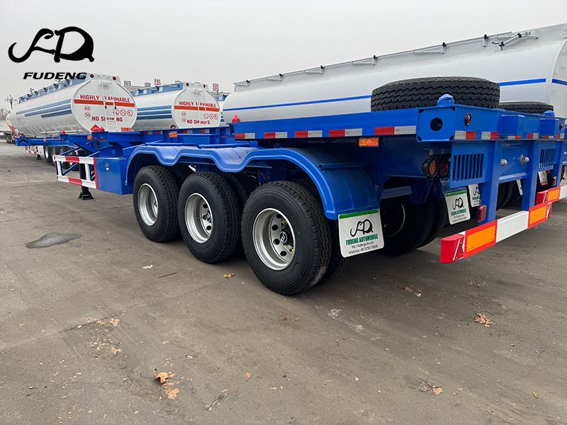 FUDENG Tri Axle Container Chassis Trailer - Полуприцеп-контейнеровоз/ Сменный кузов: фото 5 FUDENG Tri Axle Container Chassis Trailer - Полуприцеп-контейнеровоз/ Сменный кузов: фото 5
