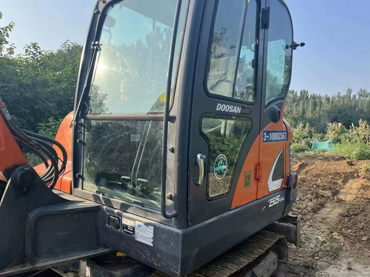 DOOSAN DX55 - Мини-экскаватор: фото 5 DOOSAN DX55 - Мини-экскаватор: фото 5