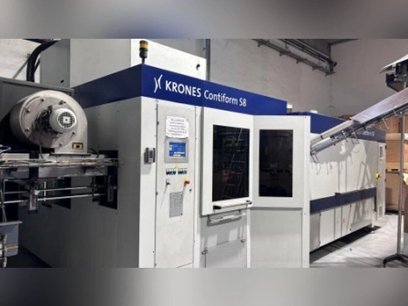 Used Blow Molding Machine Krones Contiform S8 - Полимерное оборудование: фото 1 Used Blow Molding Machine Krones Contiform S8 - Полимерное оборудование: фото 1