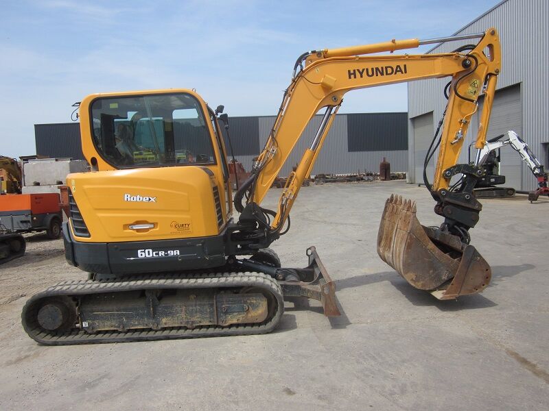 HYUNDAÏ ROBEX 60 CR-9A - Гусеничный экскаватор: фото 1 HYUNDAÏ ROBEX 60 CR-9A - Гусеничный экскаватор: фото 1