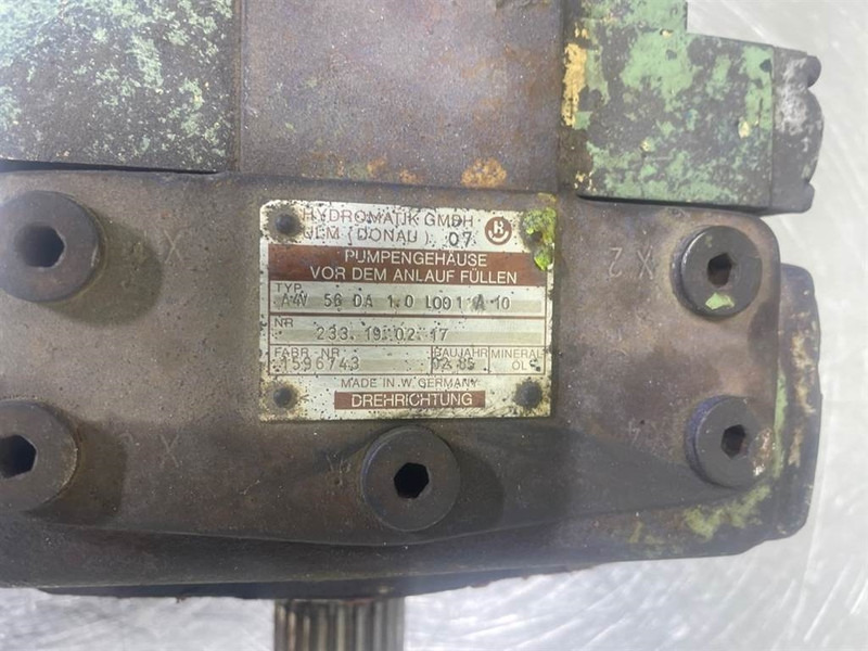 Hydromatik A4V56DA1.0L001A10-233.19.02.17-Drive pump/Rijpomp - Гидравлика для Строительной техники: фото 5 Hydromatik A4V56DA1.0L001A10-233.19.02.17-Drive pump/Rijpomp - Гидравлика для Строительной техники: фото 5