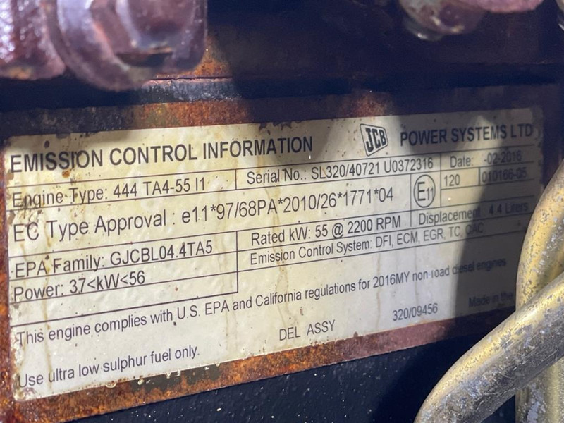 JCB 444TA4-55I1 - Engine/Motor в лизинг JCB 444TA4-55I1 - Engine/Motor: фото 9 JCB 444TA4-55I1 - Engine/Motor в лизинг JCB 444TA4-55I1 - Engine/Motor: фото 9