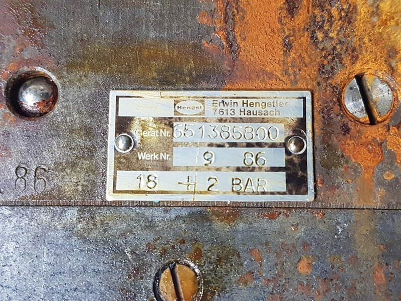 Kramer 312-Hengst 651385800-Valve/Ventile/Ventiel - Гидравлика для Строительной техники: фото 5 Kramer 312-Hengst 651385800-Valve/Ventile/Ventiel - Гидравлика для Строительной техники: фото 5