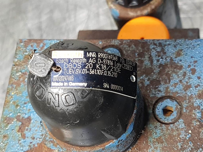 Rexroth DBDS 20 K18/210E - Fiat-Hitachi W 170 - Valve - Гидравлика: фото 4 Rexroth DBDS 20 K18/210E - Fiat-Hitachi W 170 - Valve - Гидравлика: фото 4