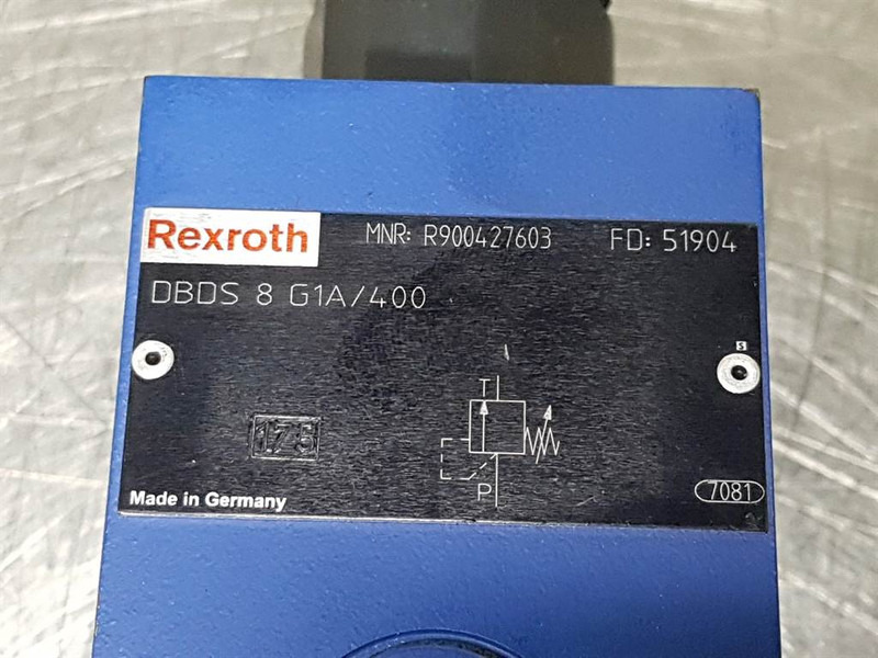 Rexroth DBDS8G1A/400-R900427603-Pressure relief valve - Гидравлика для Строительной техники: фото 5 Rexroth DBDS8G1A/400-R900427603-Pressure relief valve - Гидравлика для Строительной техники: фото 5