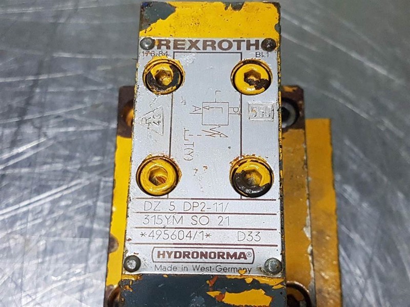 Rexroth DZ5DP2-11/315YMSO21-R900495604-Pressure valve - Гидравлика для Строительной техники: фото 5 Rexroth DZ5DP2-11/315YMSO21-R900495604-Pressure valve - Гидравлика для Строительной техники: фото 5