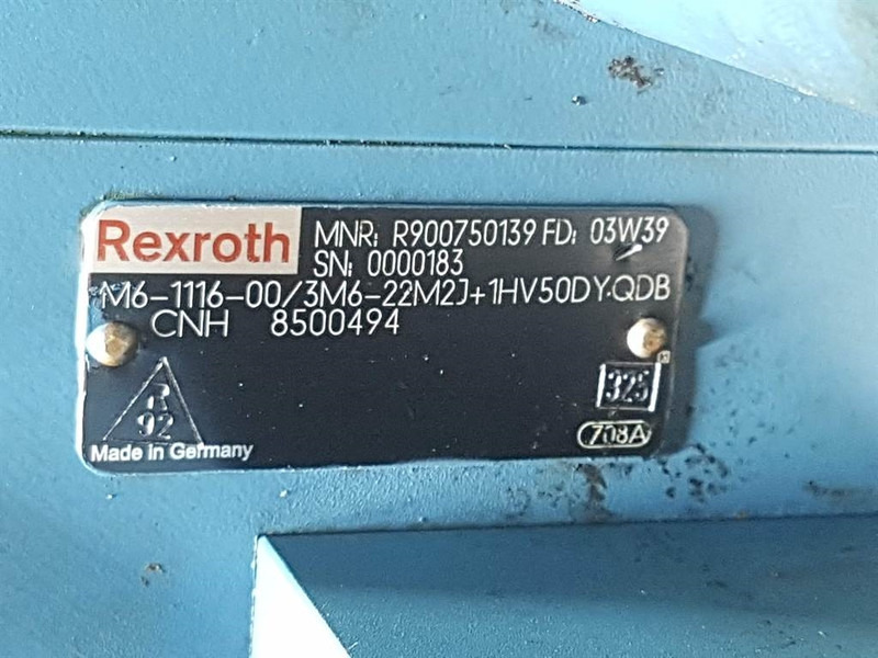 Rexroth M6-1116-00/3M6 - Fiat-Hitachi W170 - Valve - Гидравлика: фото 5 Rexroth M6-1116-00/3M6 - Fiat-Hitachi W170 - Valve - Гидравлика: фото 5