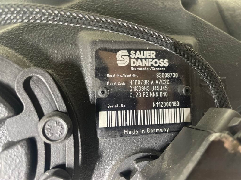 Sauer Danfoss H1P078R-83008730-Drive pump/Fahrpumpe/Rijpomp - Гидравлика для Строительной техники: фото 4 Sauer Danfoss H1P078R-83008730-Drive pump/Fahrpumpe/Rijpomp - Гидравлика для Строительной техники: фото 4
