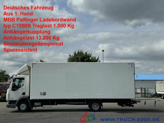 DAF LF 250 MBB Palfinger LBW 1.500 Kg AHK Tempomat - Грузовик с закрытым кузовом: фото 1 DAF LF 250 MBB Palfinger LBW 1.500 Kg AHK Tempomat - Грузовик с закрытым кузовом: фото 1