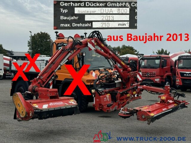Unimog Dücker Mähkombi RSM Mäher Ausleger DUA800 - Грузовик: фото 1 Unimog Dücker Mähkombi RSM Mäher Ausleger DUA800 - Грузовик: фото 1