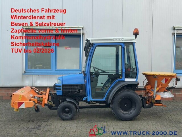 Iseki 2120 Winterdienst Besen + Streuer 2 Zapfwellen - Коммунальный трактор: фото 1 Iseki 2120 Winterdienst Besen + Streuer 2 Zapfwellen - Коммунальный трактор: фото 1