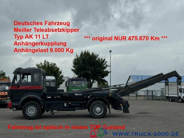 Mercedes-Benz SK 1831 Meiller Teleabsetzer AHK - NUR 475 TKM - Портальный бункеровоз: фото 1 Mercedes-Benz SK 1831 Meiller Teleabsetzer AHK - NUR 475 TKM - Портальный бункеровоз: фото 1