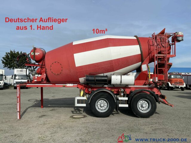 Stetter AM 10m³ FHAC Betonmischer/Concrete Mixer - Полуприцеп бетоносмеситель: фото 1 Stetter AM 10m³ FHAC Betonmischer/Concrete Mixer - Полуприцеп бетоносмеситель: фото 1