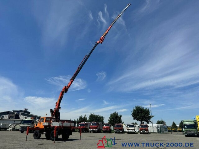 Unimog U1700 Kran PK16000 + Jib Höhe 22,50m + Winde - Автоманипулятор: фото 3 Unimog U1700 Kran PK16000 + Jib Höhe 22,50m + Winde - Автоманипулятор: фото 3