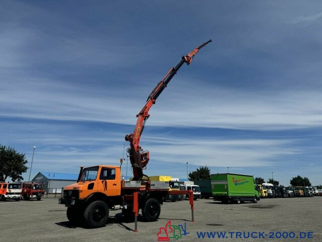 Unimog U1700 Kran PK16000 + Jib Höhe 22,50m + Winde - Автоманипулятор: фото 4 Unimog U1700 Kran PK16000 + Jib Höhe 22,50m + Winde - Автоманипулятор: фото 4