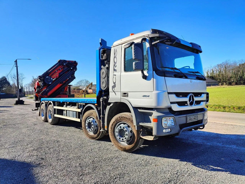 Mercedes-Benz Actros 4151 V8 8x4 roofcrane / dachdecker Palfinger PK78002 + Flyjib PJ170 - Грузовик бортовой/ Платформа, Автоманипулятор: фото 2 Mercedes-Benz Actros 4151 V8 8x4 roofcrane / dachdecker Palfinger PK78002 + Flyjib PJ170 - Грузовик бортовой/ Платформа, Автоманипулятор: фото 2