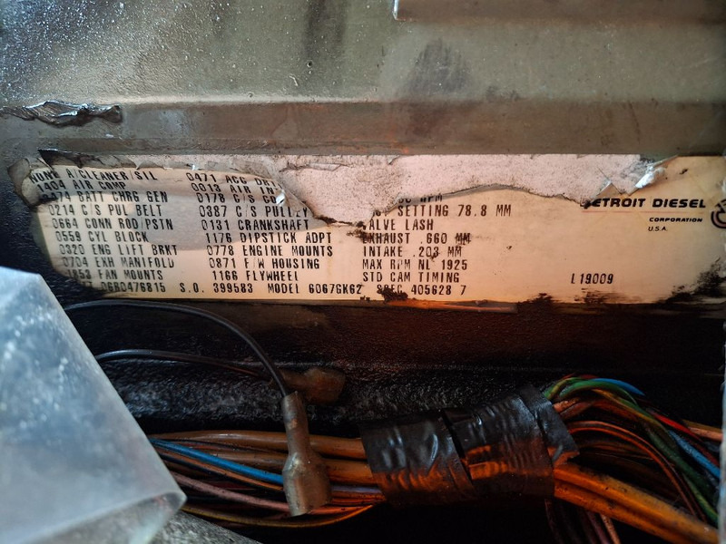 Detroit 6067GK62 60-serie - Двигатель: фото 5 Detroit 6067GK62 60-serie - Двигатель: фото 5